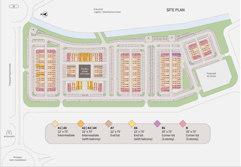 U2 shop site Plan